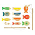 Petit Collage: Pescuitul jocului de pescuit din lemn
