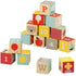 Petit Collage: дървени блокове азбука ABC