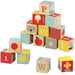 Petit Collage: дървени блокове азбука ABC