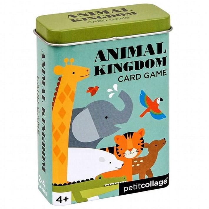 Petit kolaž: Igra kartona životinjskog kraljevstva