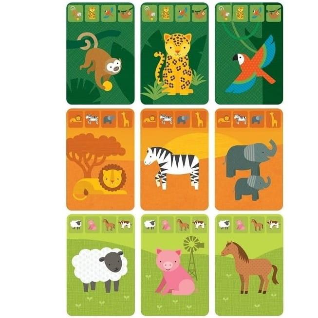 Peti kollaaž: Animal Kingdomi kaardi mäng