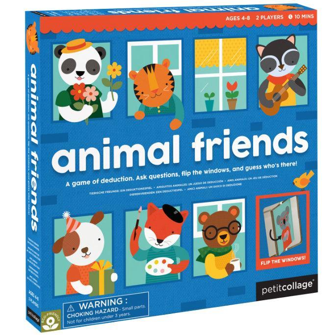 Petit Collage: guess who Animal Friends game - Kidealo