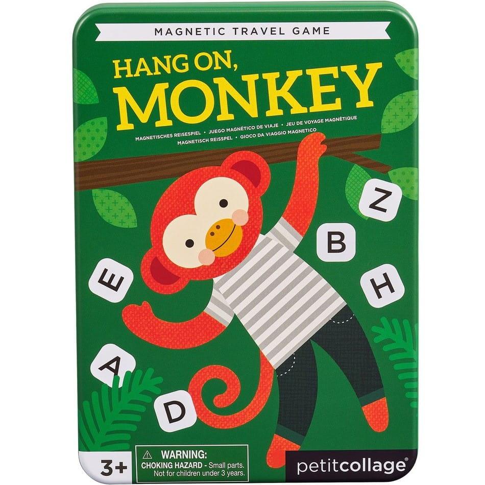 Petit kolaž: Magnetska igra za putovanja, majmun
