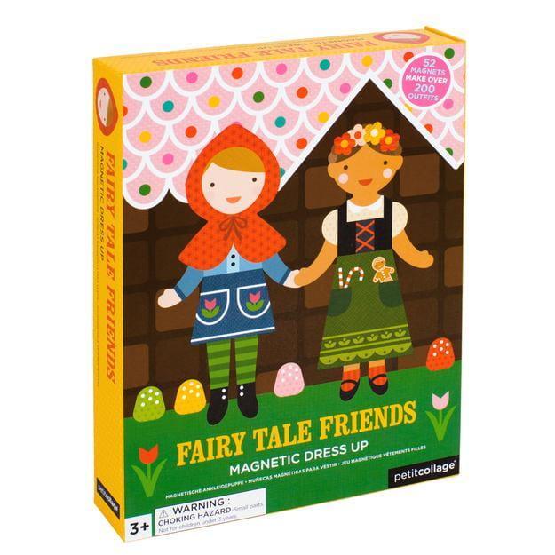 Petit Collage: Magnetic Fairy Tale Friends dress-up game - Kidealo
