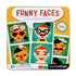 Petit Collage: magnetic faces puzzle Funny Faces Mix