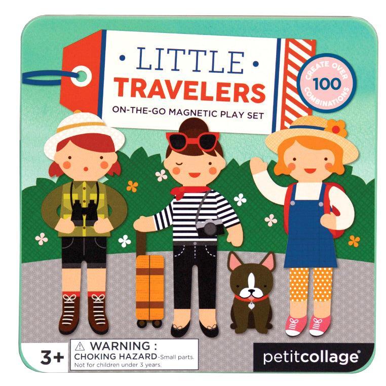 Petit Collage: magnetic dress-up Little Travelers - Kidealo