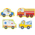 Petit Collage: first puzzle Emergency Vehicles