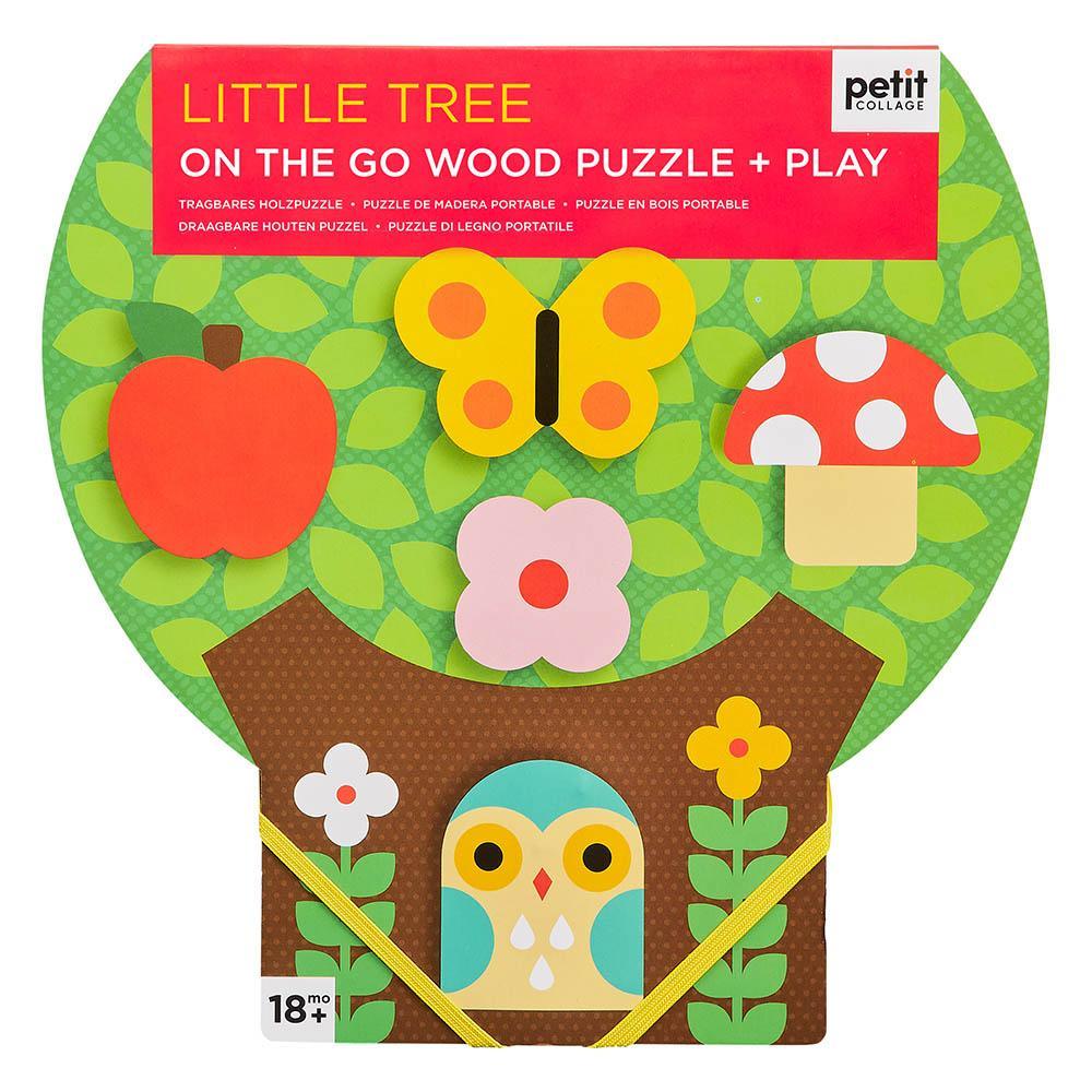 Petit colaj: puzzle de copac mic