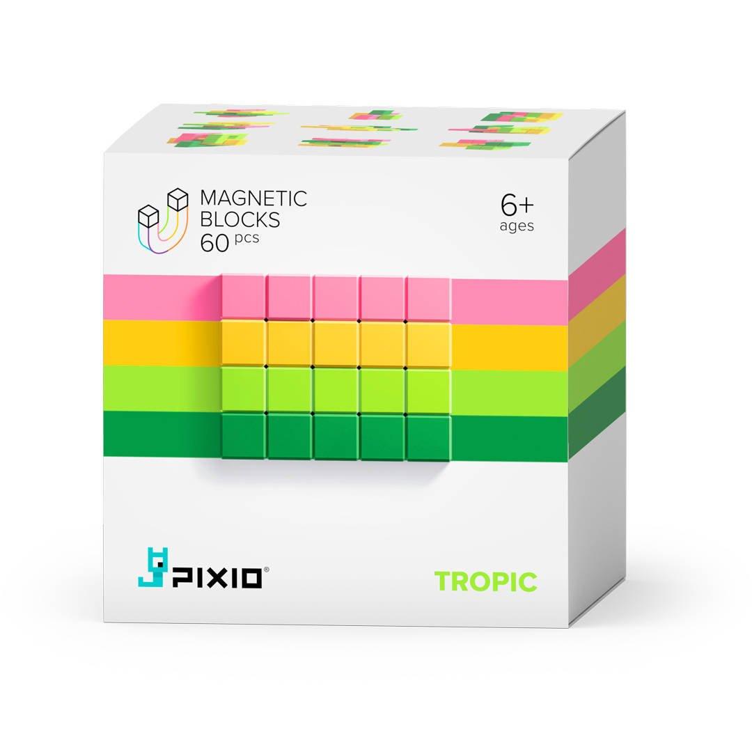 Pixio: Abstraktné série Magnetické bloky 60 EL.