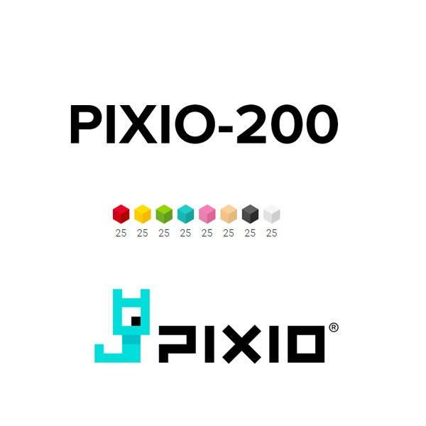 Pixio: магнитни блокове Design Series 200 ел.