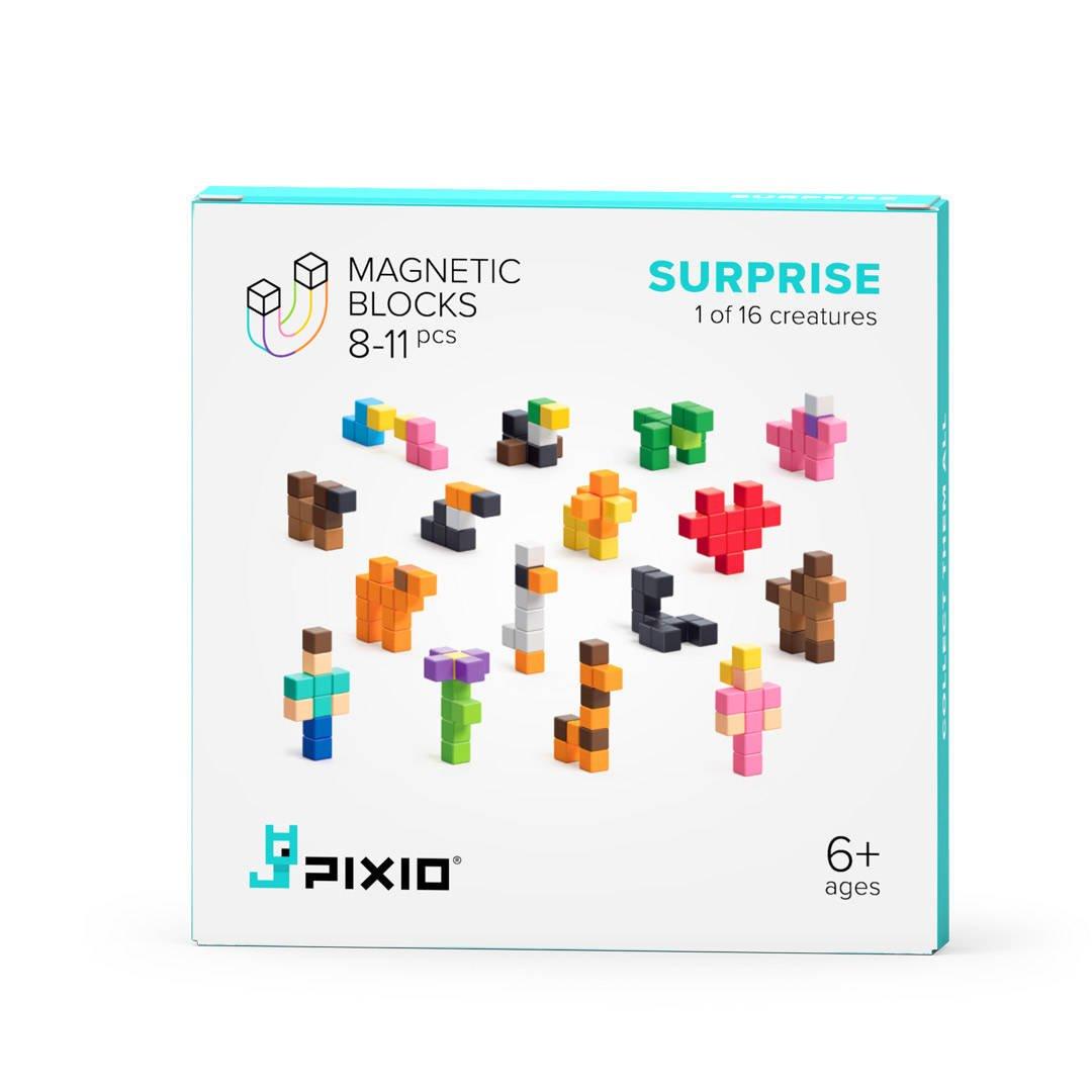 Pixio: Surprise Series Mini Bloques magnéticos