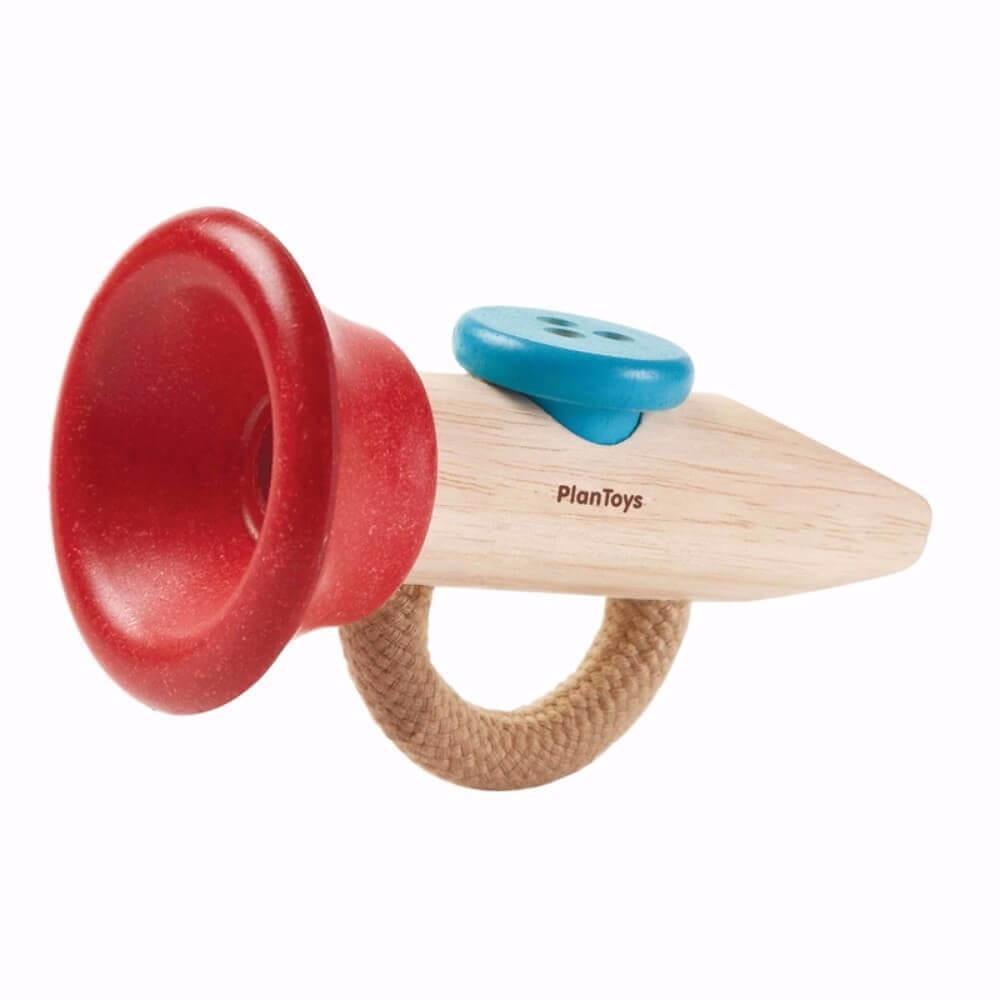 PlanToys: Kazoo wooden trumpet - Kidealo
