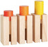 PlanToys: дървени дълбоки и високи блокове с висока и дълбочина
