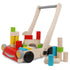 PlanToys: wooden pusher with blocks Baby Walker