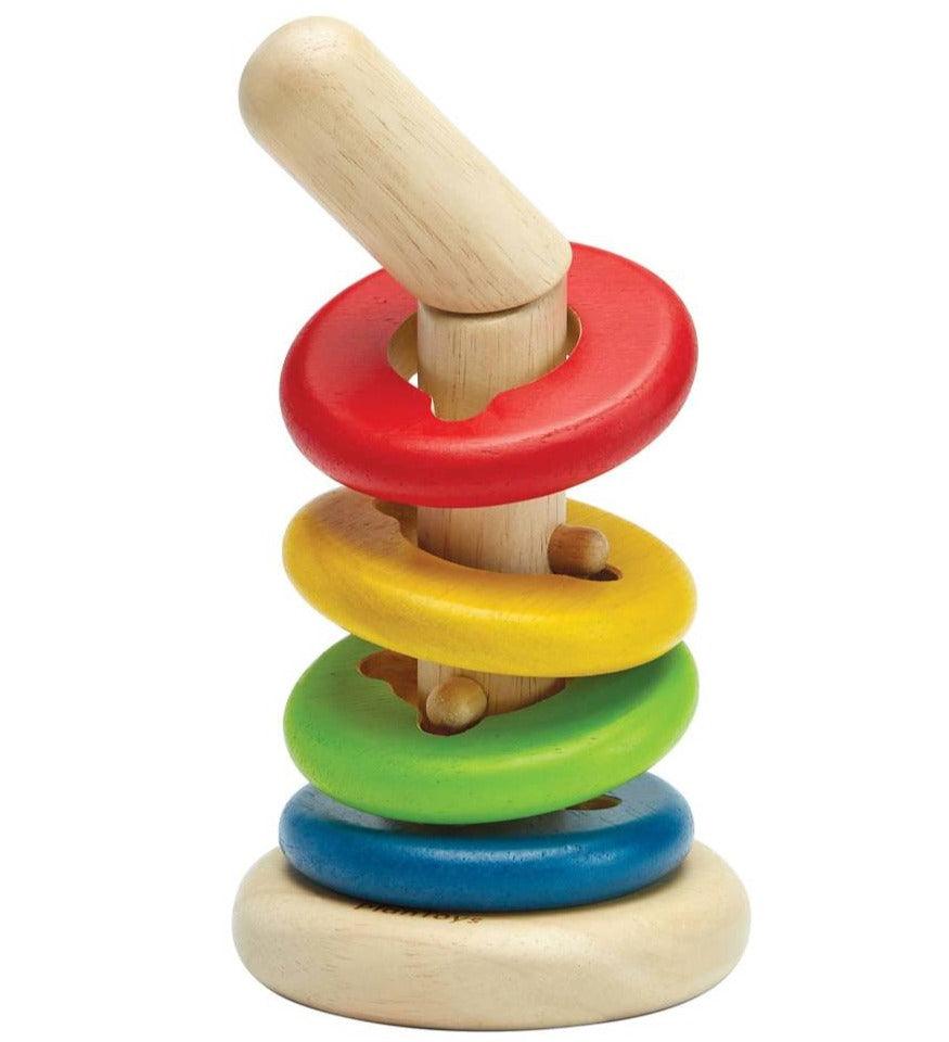 PlanToys: Sort and Spin tower