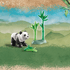 PLAYMOBIL: lille panda Wiltopia figur