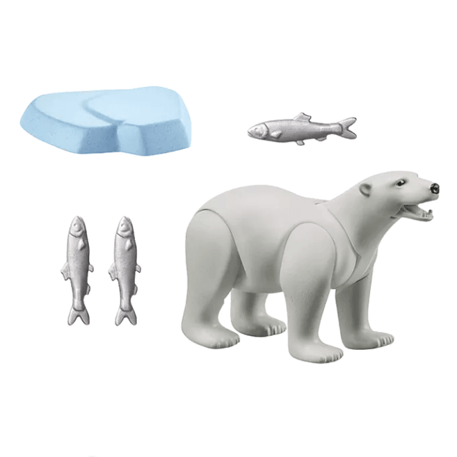 Playmobil: Figurine de l'ours polaire de Wiltopia