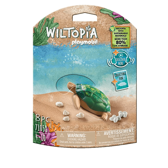 Playmobil: Wiltopia Elephant Turtle Statuine