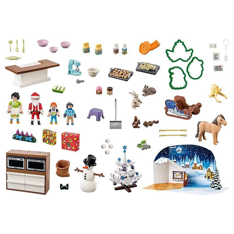 Playmobil: calendario dell'avvento Mezzi da forno natalizi natalizi