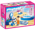 Playmobil: salle de bain de la maison de poupée avec baignoire