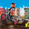 PLAYMOBIL: Stunt show with wall of fire Stuntshow