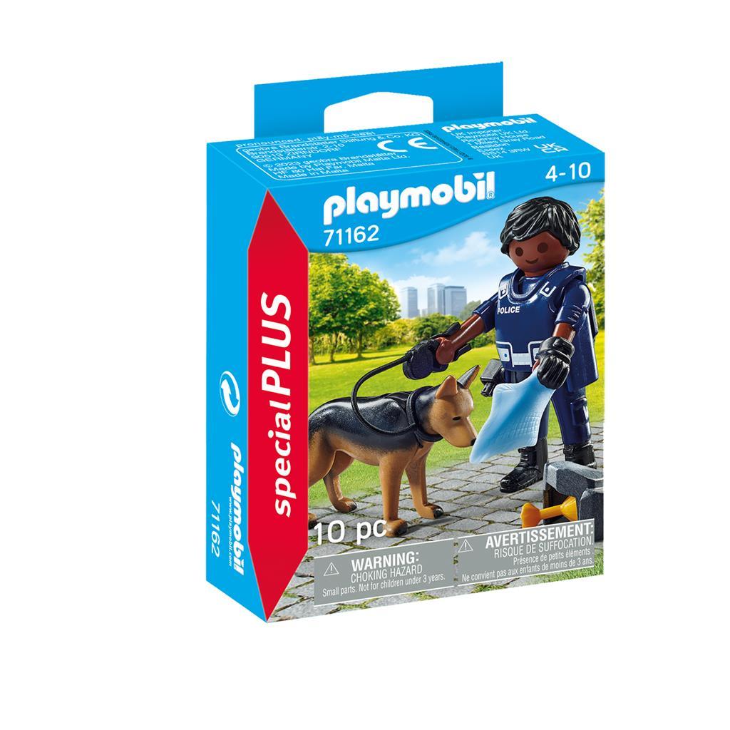 Playmobil: Polisman med spårning av hund Special Plus