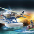 Playmobil: Acción de contrabandista de avión de agua de la policía Chase City