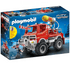PlayMobil: Hasičský hasičský vozík v meste