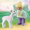 PLAYMOBIL: fairy with a deer 1.2.3