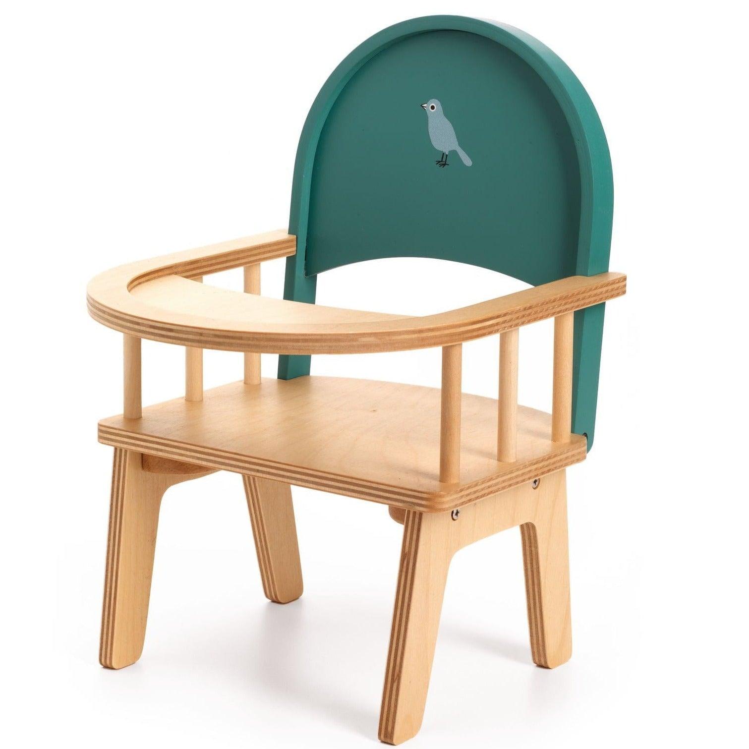 POMEA: leļļu barošanas krēsls