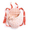Pomea: kangas vauvan kantaja nukke vaaleanpunaiselle
