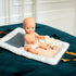 Pomea: Szövet utazásváltó asztal baba kékhez