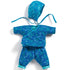 Pomea: blåt tøj til Petit Pan dukke