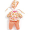 Pomea: Narancssárga ruhák a Petit Pan Doll számára