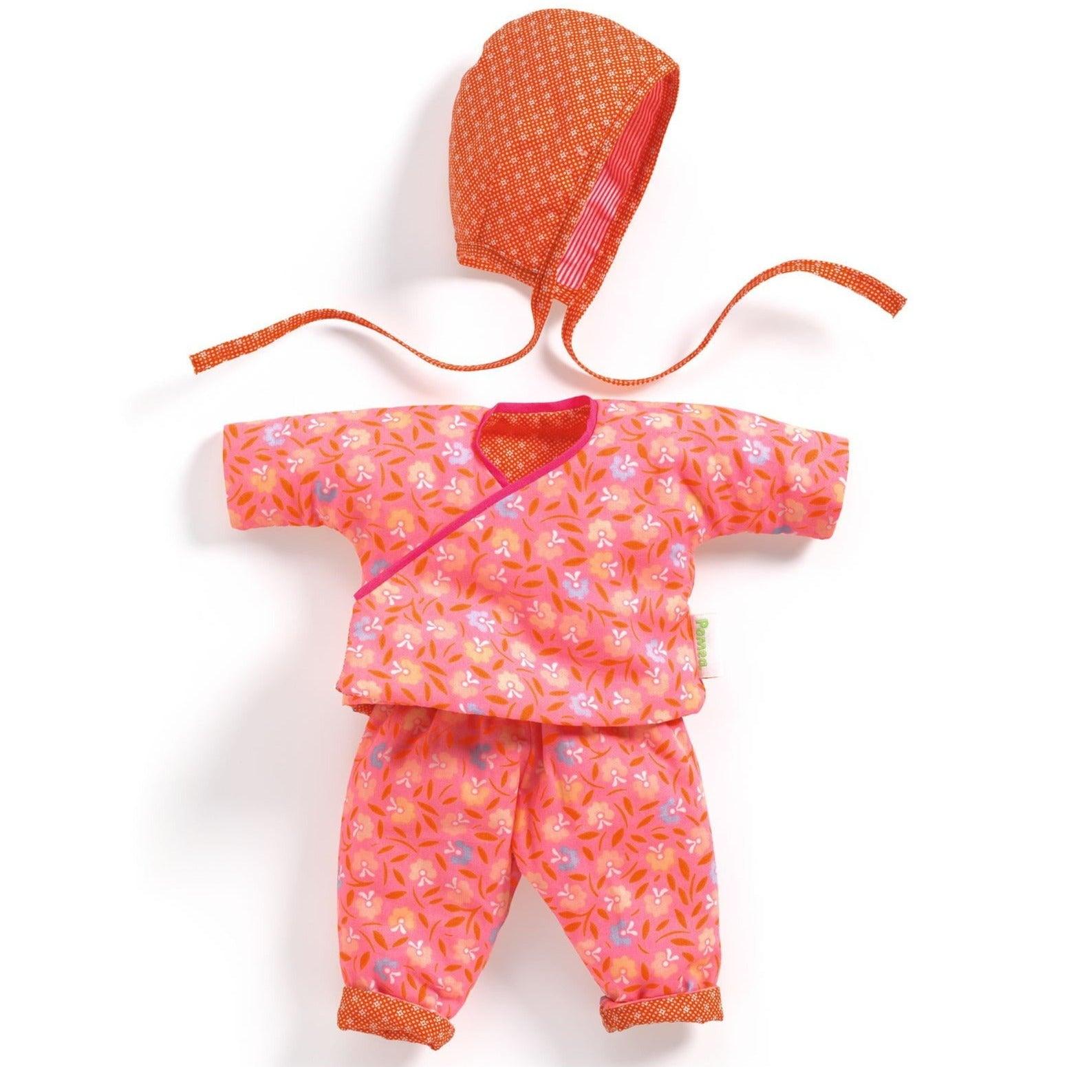 Pomea: vêtements roses pour la poupée Petit Pan