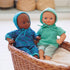 Pomea: türkisfarbene Kleidung für Petit Pan Puppe