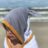 Poofi: large hooded towel Organic & Color