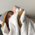 Poofi: Grande serviette à capuche organique et couleur