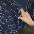Poppik: harta cerului cu poster cu autocolant fluorescent
