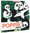 Poppik: Αυτοκόλλητα παζλ άγριων ζώων