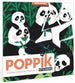 Poppik: pegatinas de rompecabezas de animales salvajes
