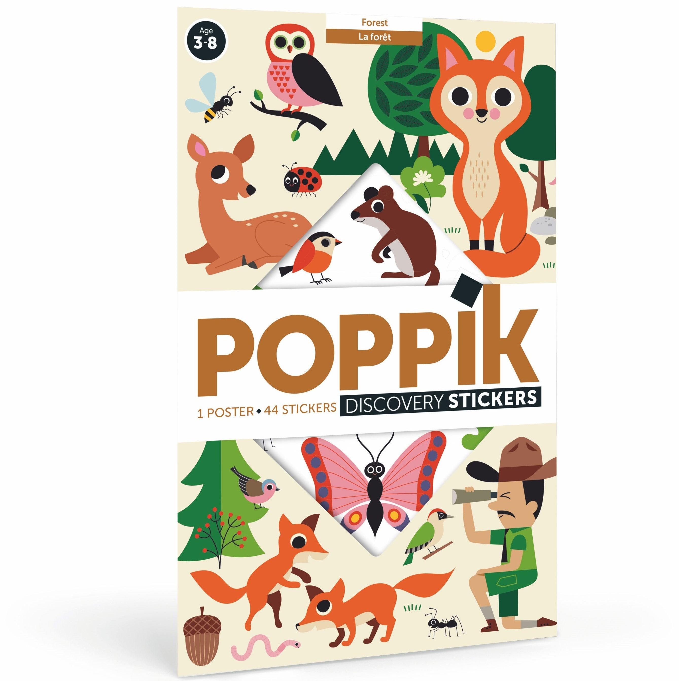 Poppik: pădure de poster patchwork