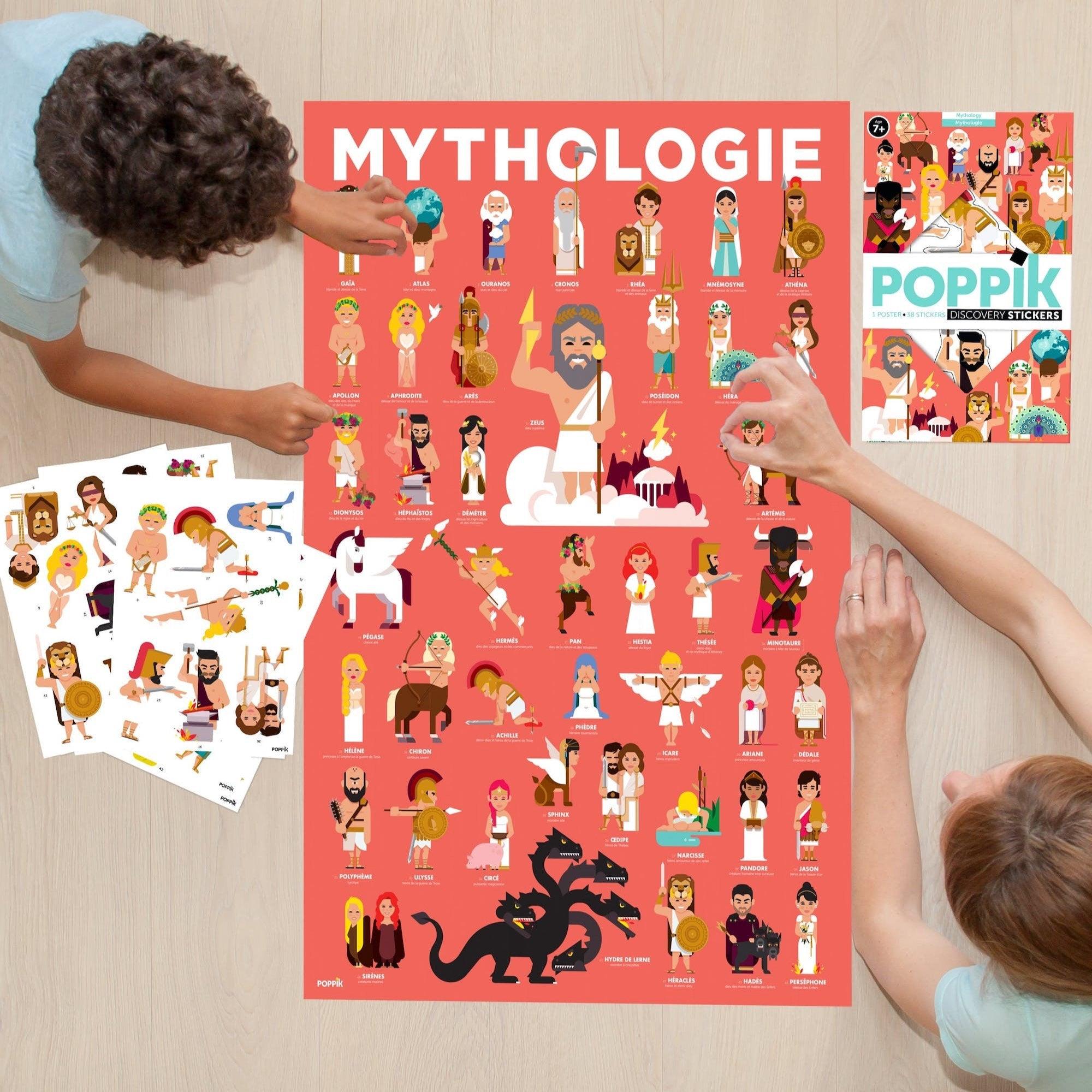 Poppik: Mythologie Patchwork Poster
