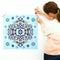 Poppik: pixel art Mandala punch-out poster - Kidealo