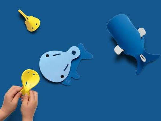 Quut: 3D foam bath puzzle Quutopia Whales