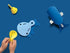 Quut: 3D habfürdő puzzle quutopia bálnák