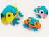 Quut: 3D habfürdő puzzle quutopia békák