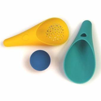Quut: Cuppi Blue sand and water toy set - Kidealo