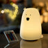 Conejo y amigos: luz de silicona con control remoto Big Teddy Bear