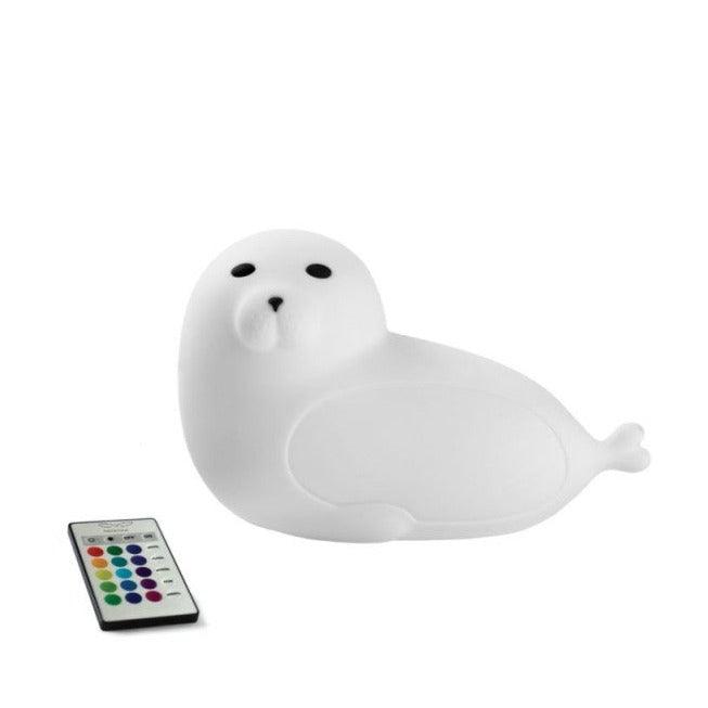 Rabbit & Friends: silicone light with remote control Seal
